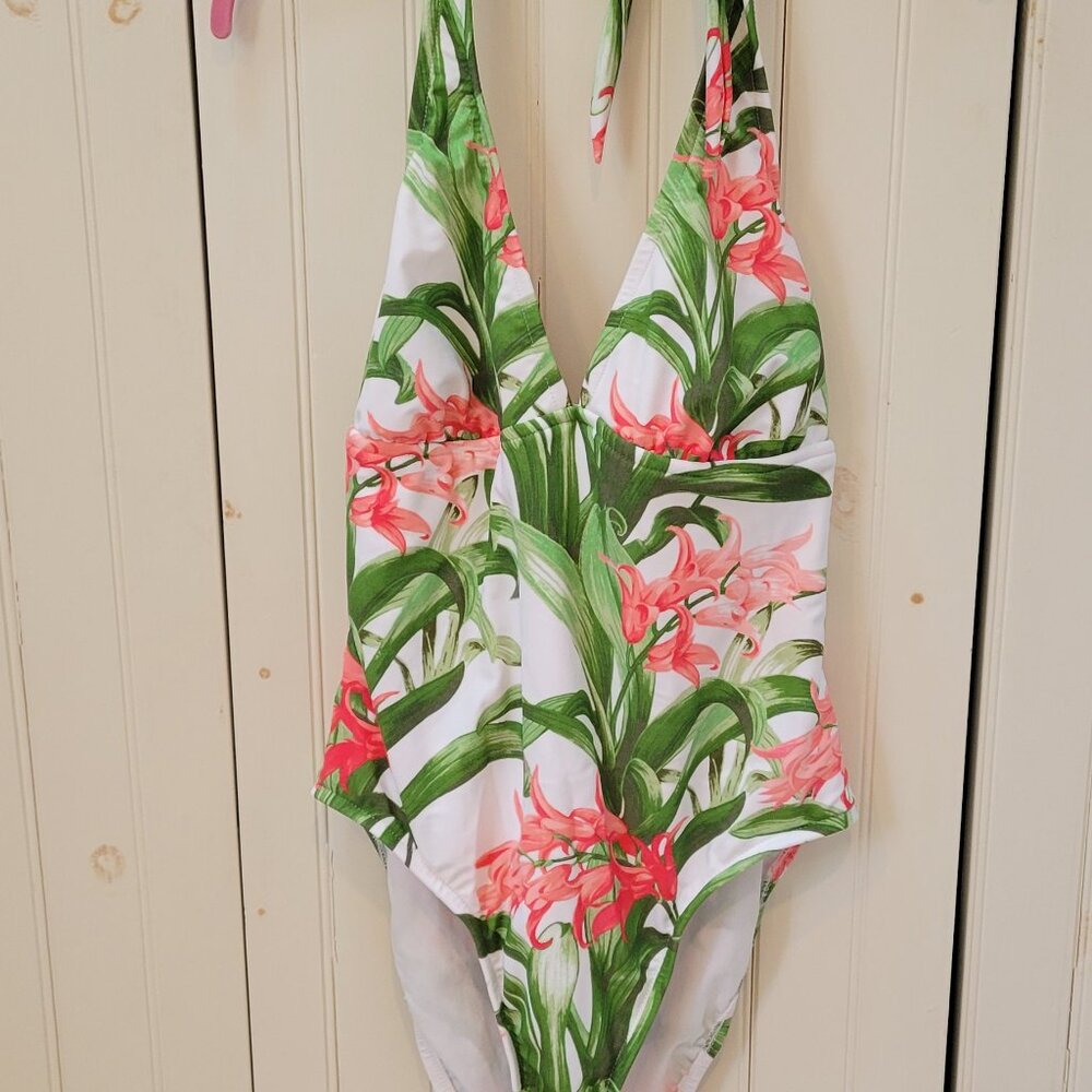 Cataline Hawaiian Floral Swimsuit